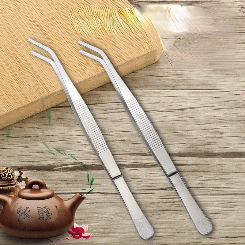 Gardening Tools Bag - Pinzas de acero inoxidable para comida