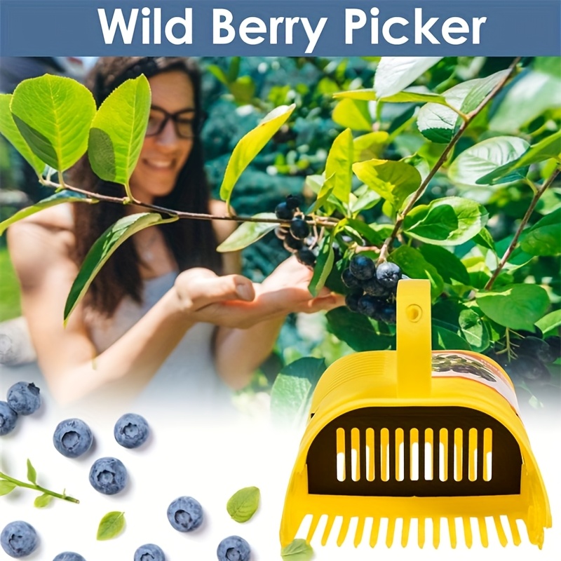 Gardening Tools Rake - Herramienta para Recoger Arándanos, Fácil de