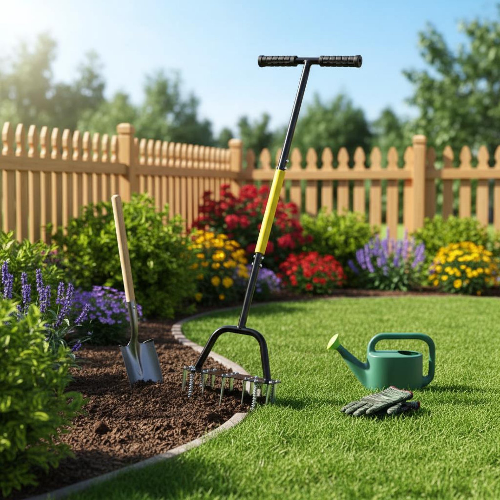 Cortador de bordes de césped m - Gardening Tools Spade reseña y precio