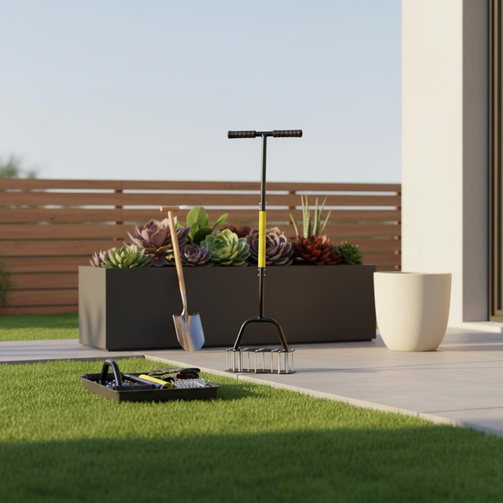 Cortador de bordes de césped m - Gardening Tools Spade reseña y precio