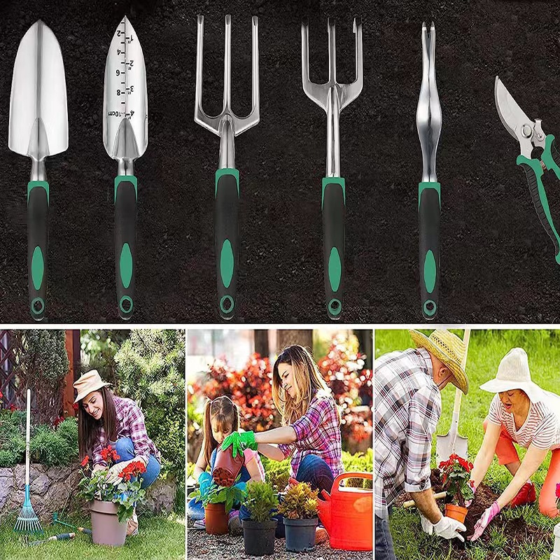 Juego de 11 Herramientas de Ja - Gardening Tools Rake reseña y precio