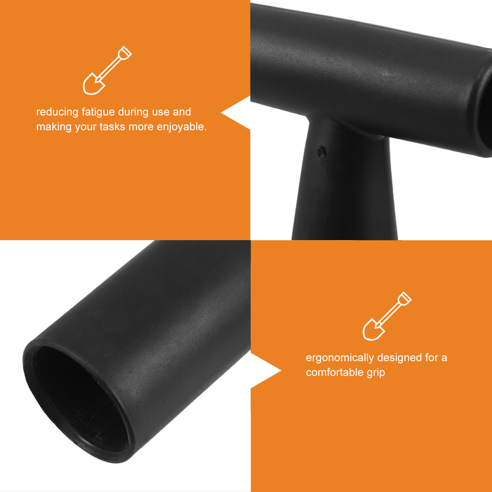 Paquete de 3 empuñaduras de pl - Spade Digging Fork reseña y precio