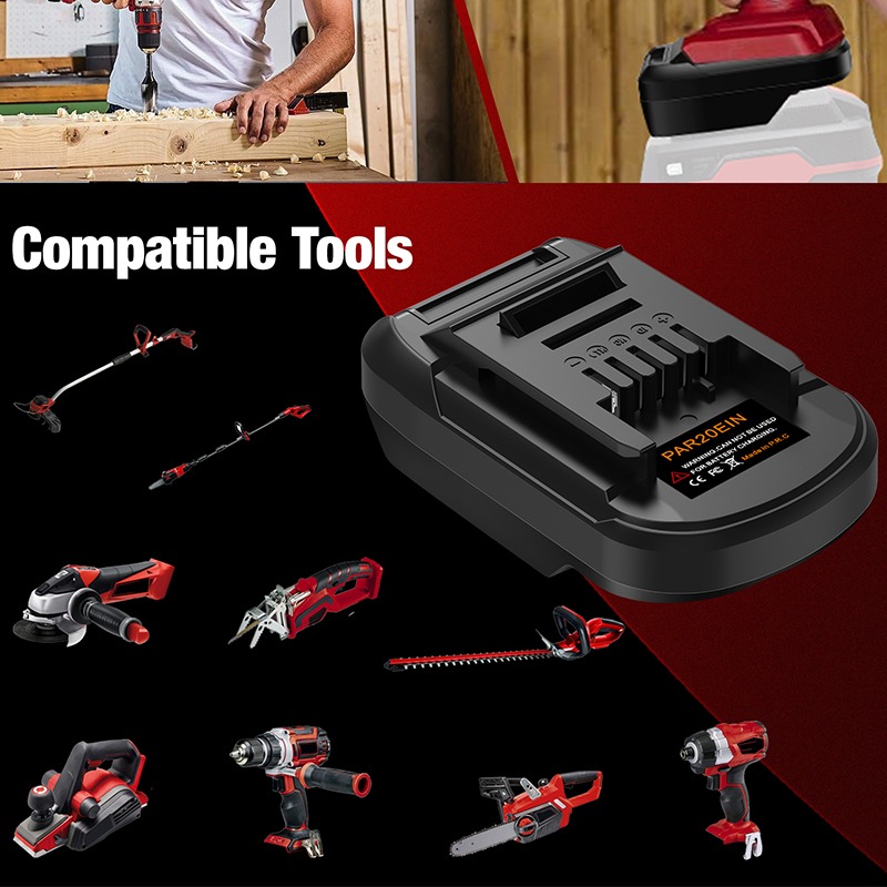 Adaptador de batería para herr - Gardening Tools Rake reseña y precio