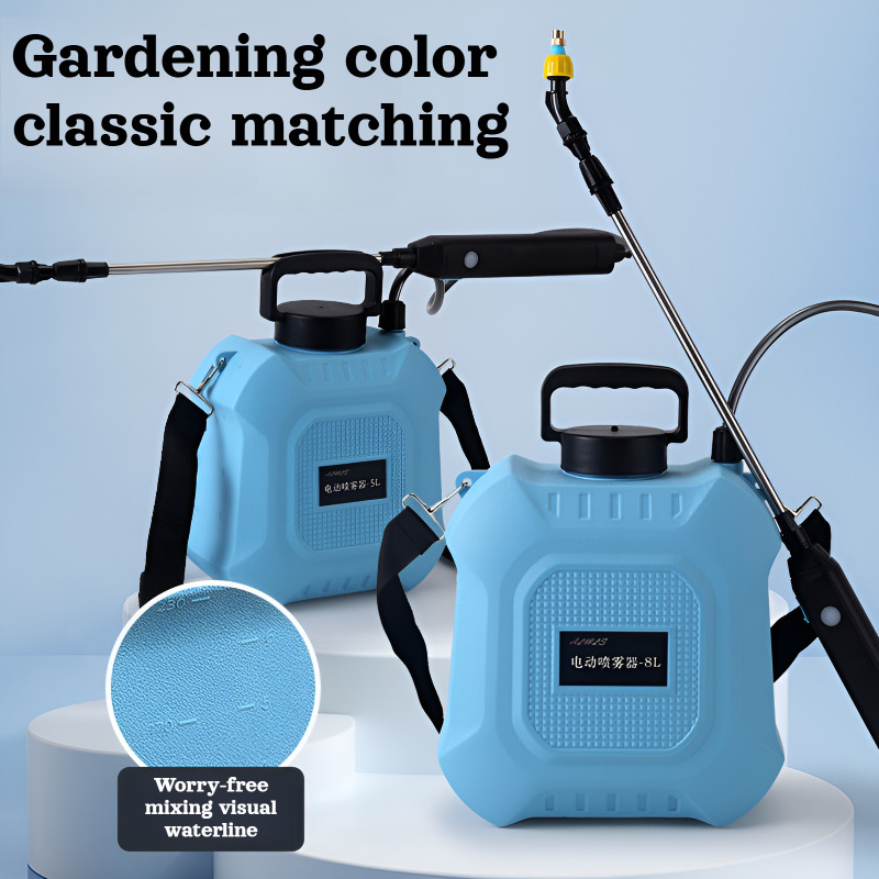 Regadera eléctrica recargable  - Gardening Tools Rake reseña y precio