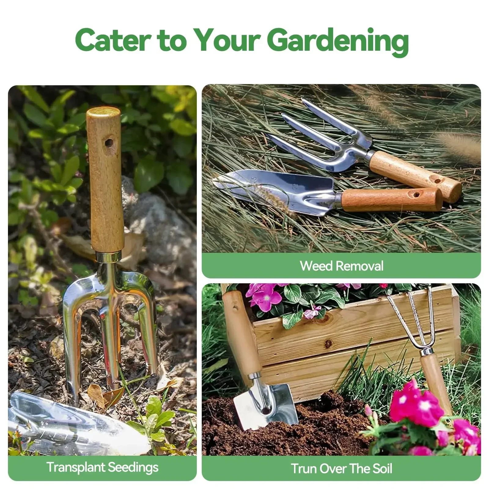 Herramientas de jardinería, he - Gardening Tools Spade reseña y precio
