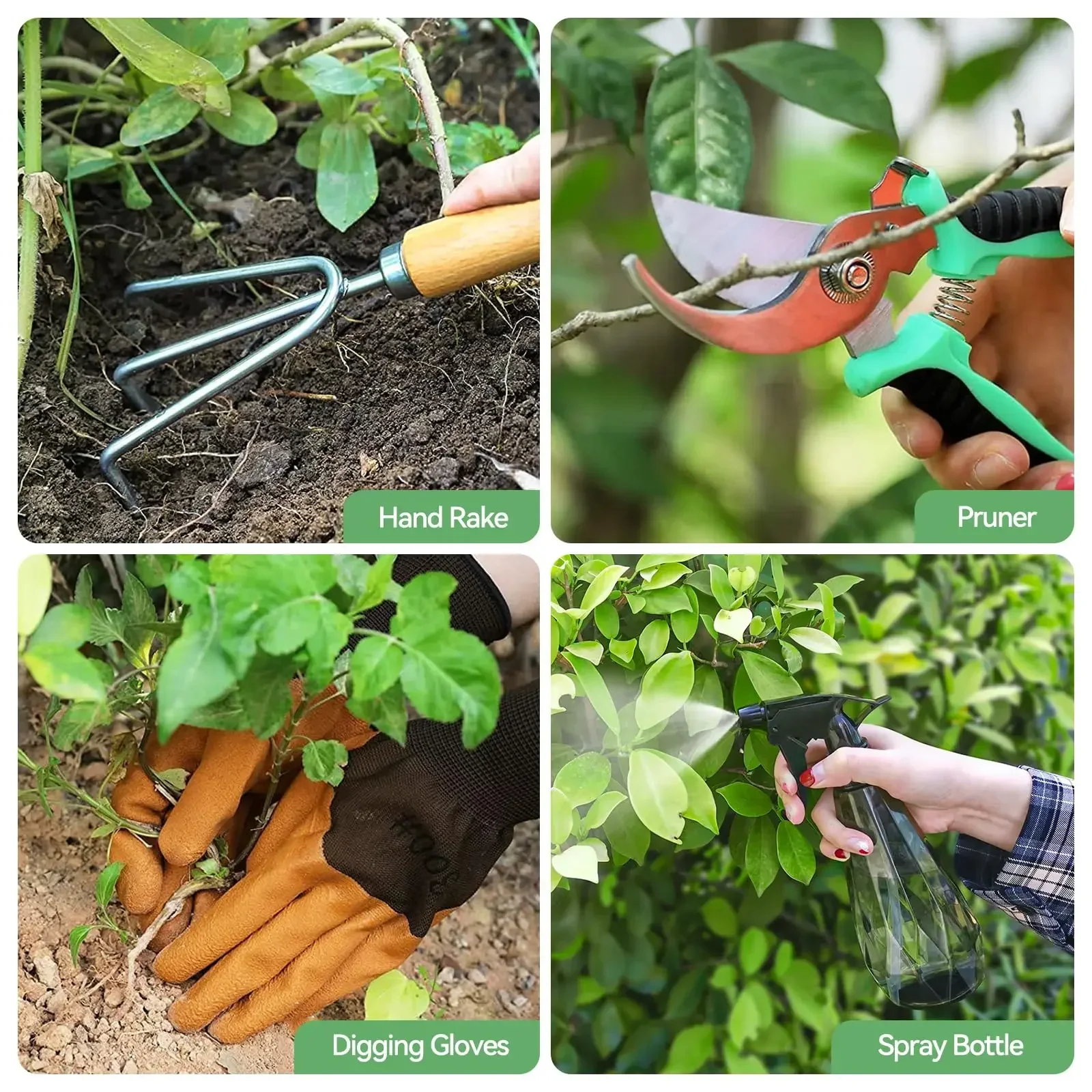 Herramientas de jardinería, he - Gardening Tools Spade reseña y precio
