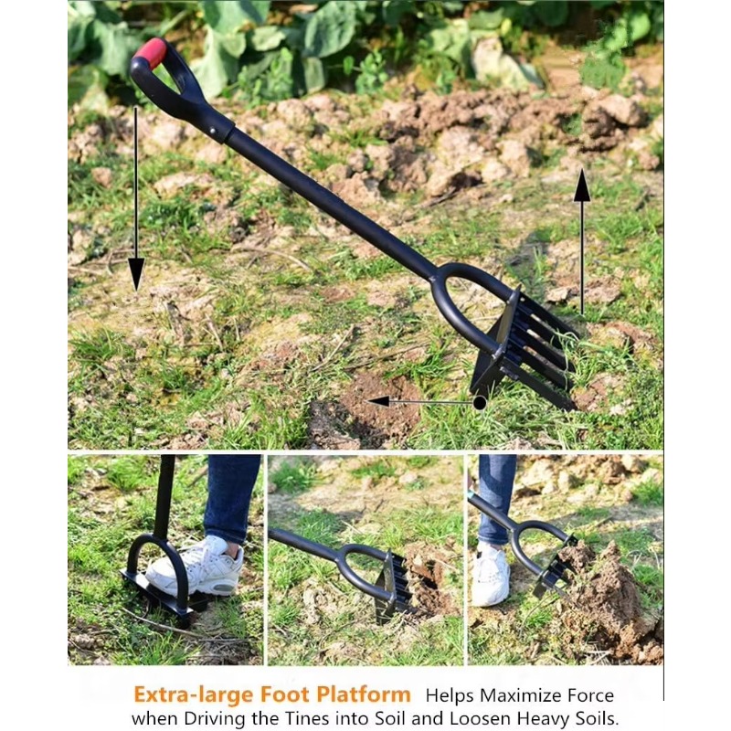 Horquilla de Jardín de 5 Punta - Spade Digging Fork reseña y precio
