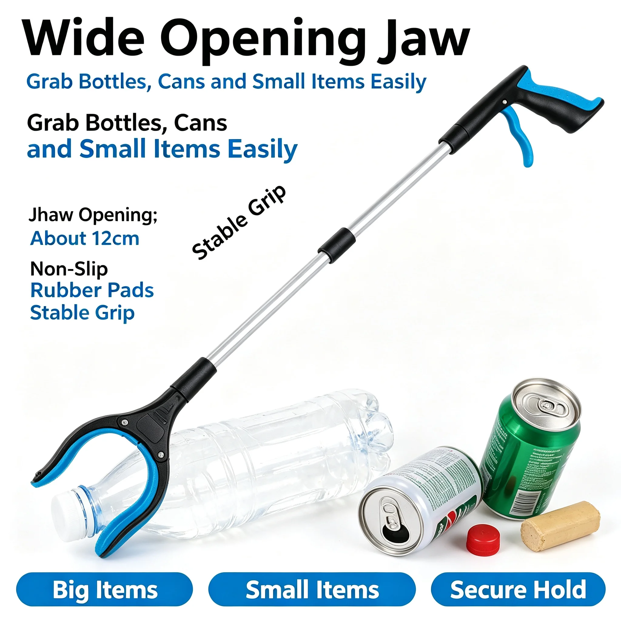 Pinza recogedora de basura con - Gardening Tools For Elderly reseña y precio