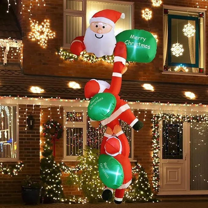 Adorno navideño inflable con f - Gardening Tools For Elderly reseña y precio