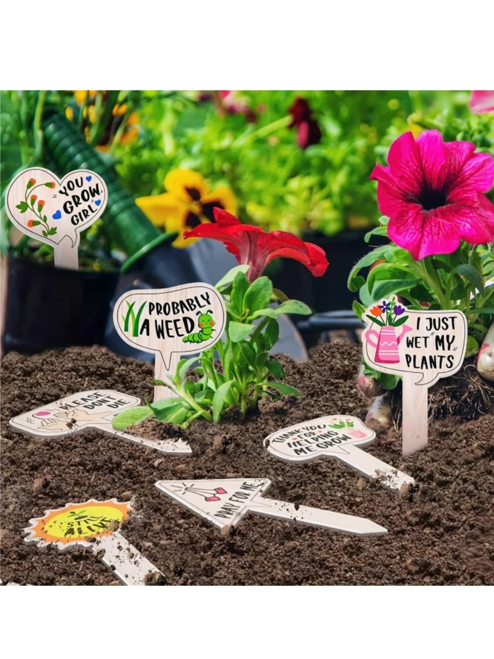 5/10 Uds etiquetas de plantas  - Plant Label Tags reseña y precio